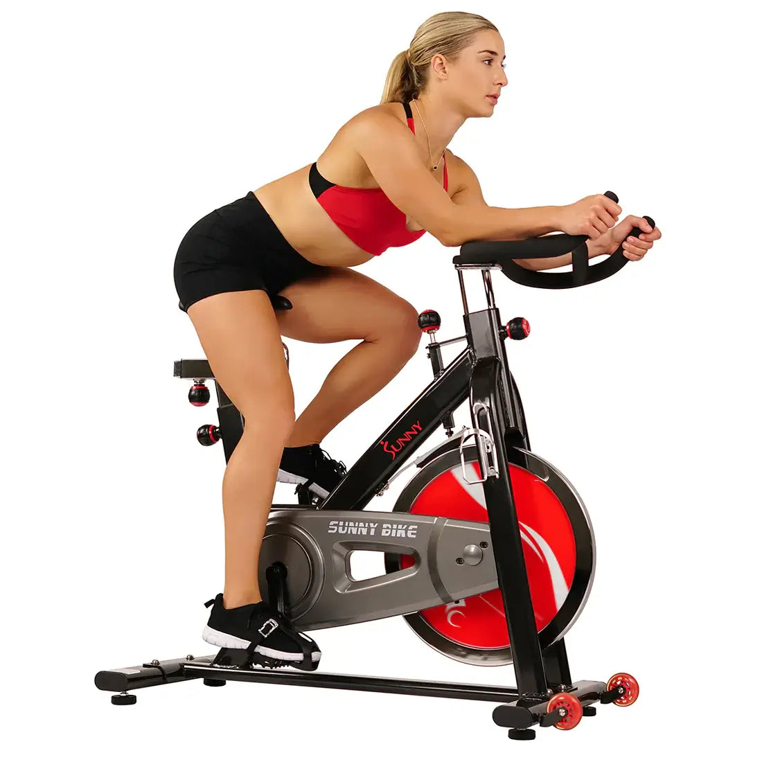 GP Pro Sun Chain Drive Exercise Bike - Stationary Indoor Cycling Trainer-Lifetime warranty*