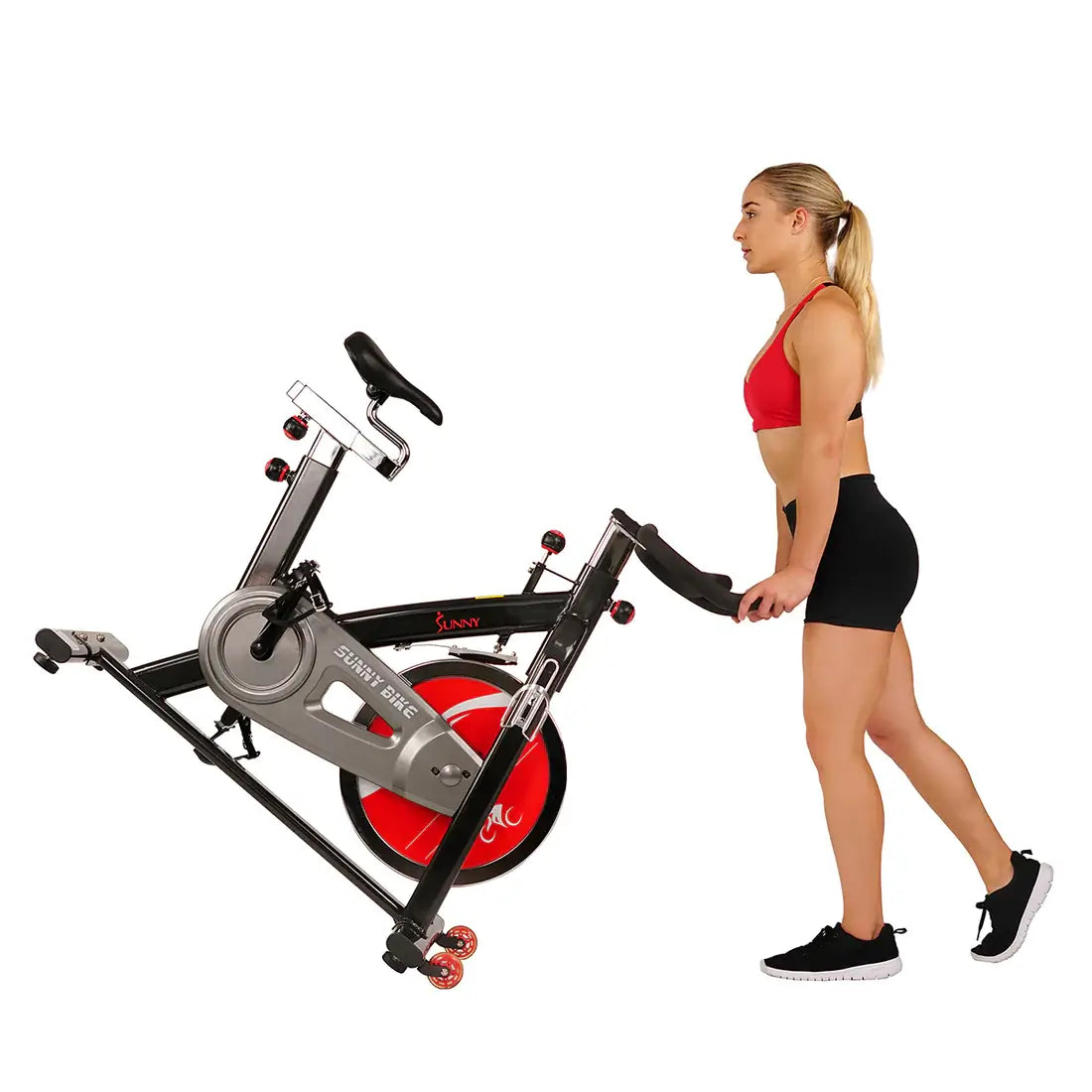 GP Pro Sun Chain Drive Exercise Bike - Stationary Indoor Cycling Trainer-Lifetime warranty*