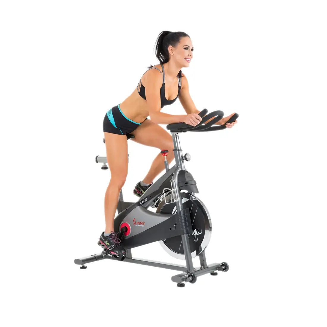 GP Pro Sun Clipless Pedal Exercise Bike Premium Chain Drive Indoor Cycling - Lifetime warranty*