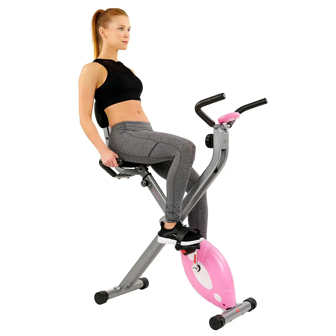 GP Pro Sun Magnetic Folding Recumbent Bike Exercise Bike, 220lb Capacity - Lifetime warranty*