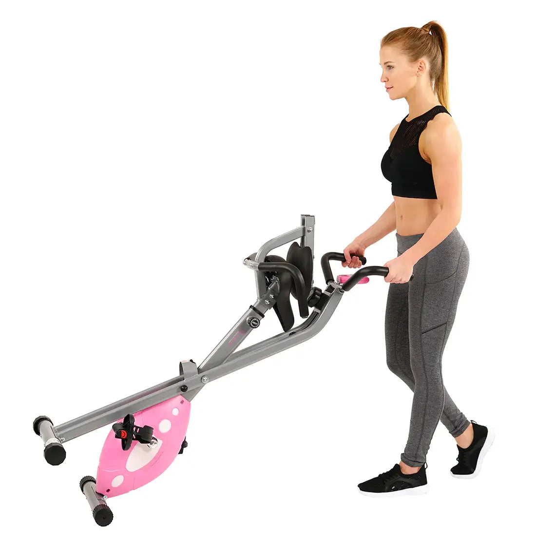 GP Pro Sun Magnetic Folding Recumbent Bike Exercise Bike, 220lb Capacity - Lifetime warranty*