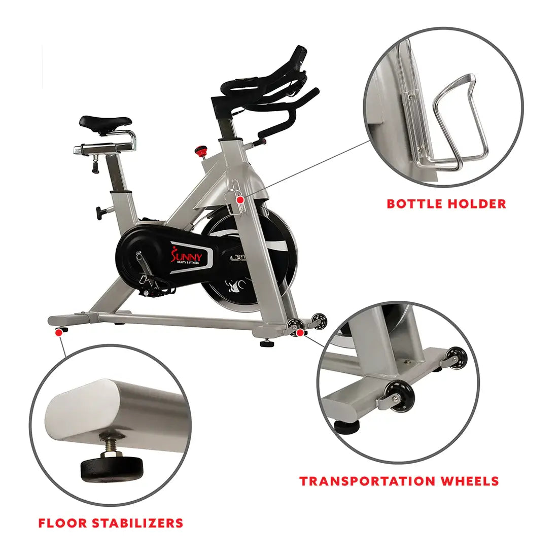 GP Pro Sun Belt Drive Exercise Bike - Lifetime warranty*