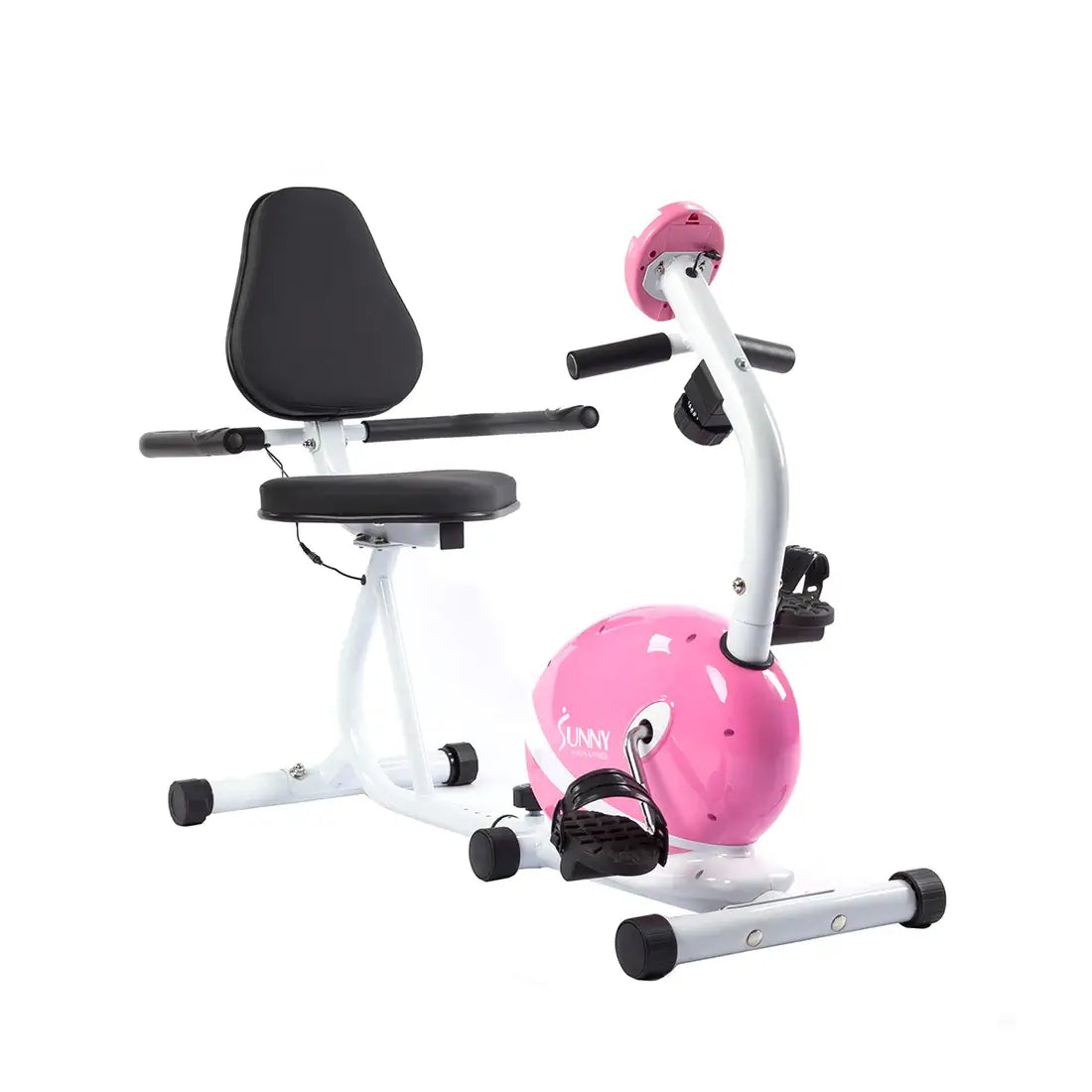 GP Pro Sun Pink Recumbent Exercise Bike Magnetic Resistance - Lifetime warranty*