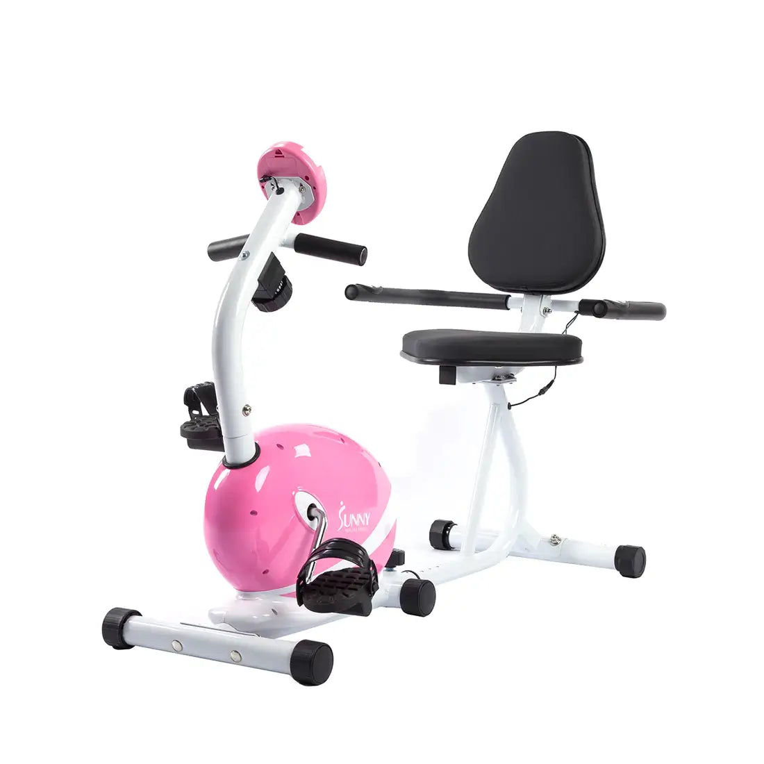 GP Pro Sun Pink Recumbent Exercise Bike Magnetic Resistance - Lifetime warranty*