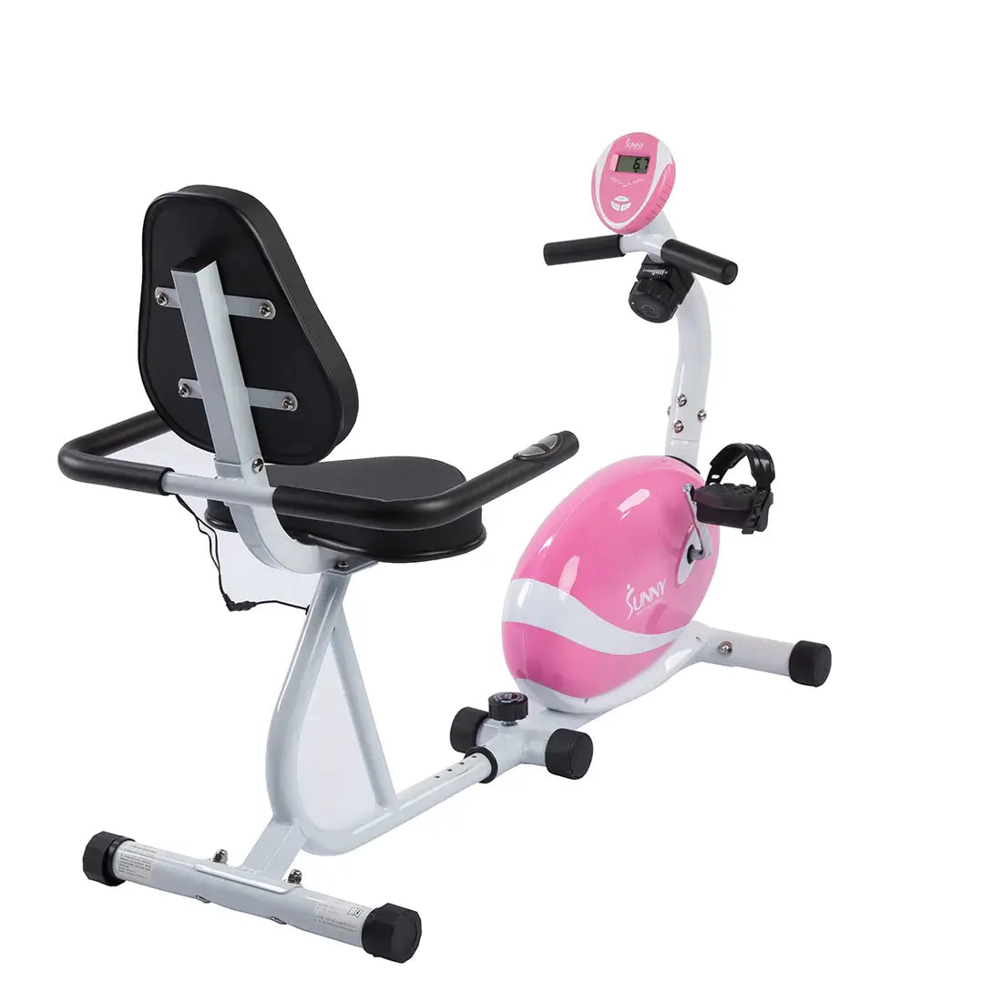 GP Pro Sun Pink Recumbent Exercise Bike Magnetic Resistance - Lifetime warranty*