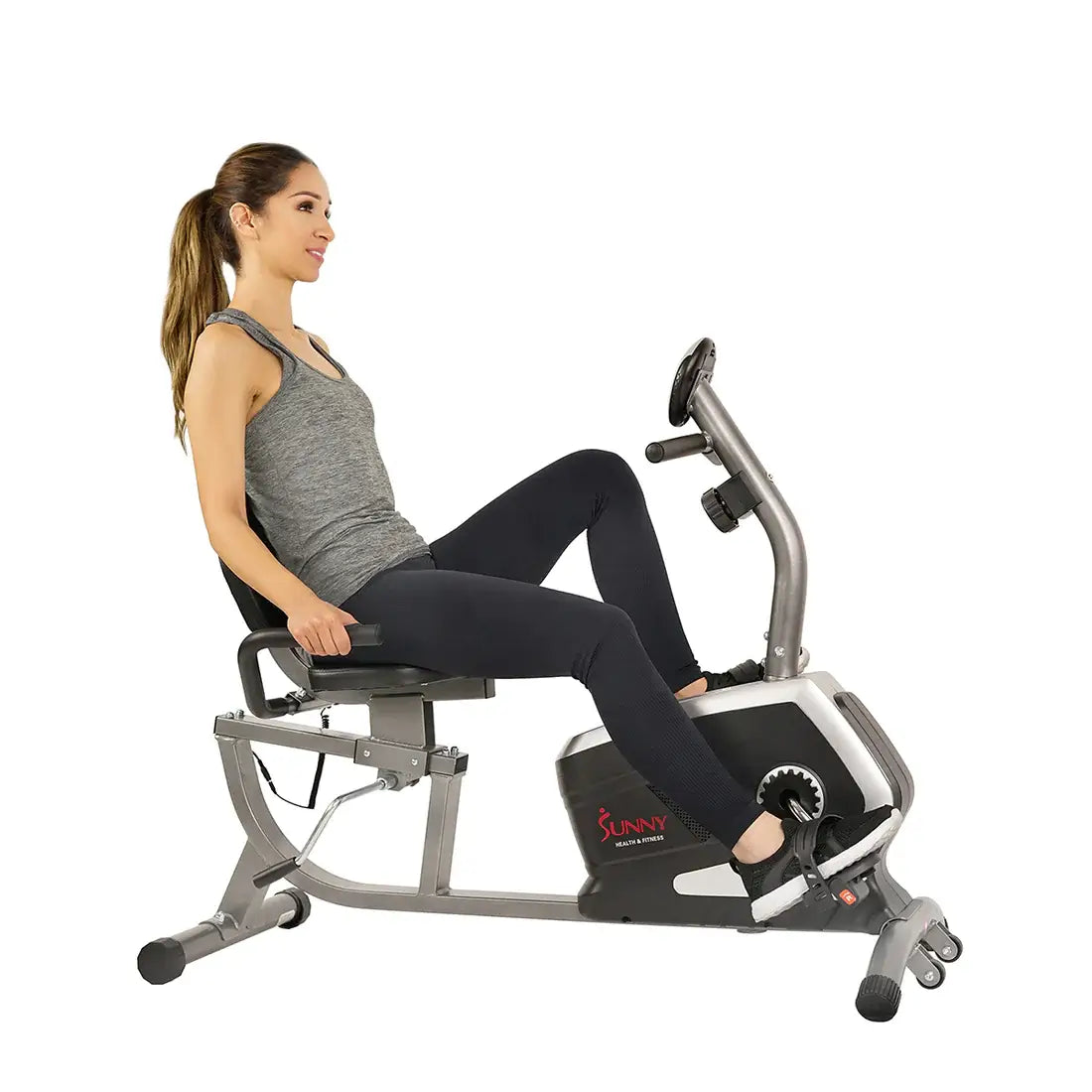 GP Pro Sun Magnetic Recumbent Exercise Bike, 300 lb Capacity & Adjustable Seat - Lifetime warranty*
