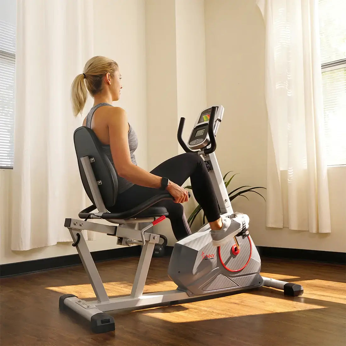 GP Pro Sun Magnetic Silent Recumbent Exercise Bike - Lifetime warranty*