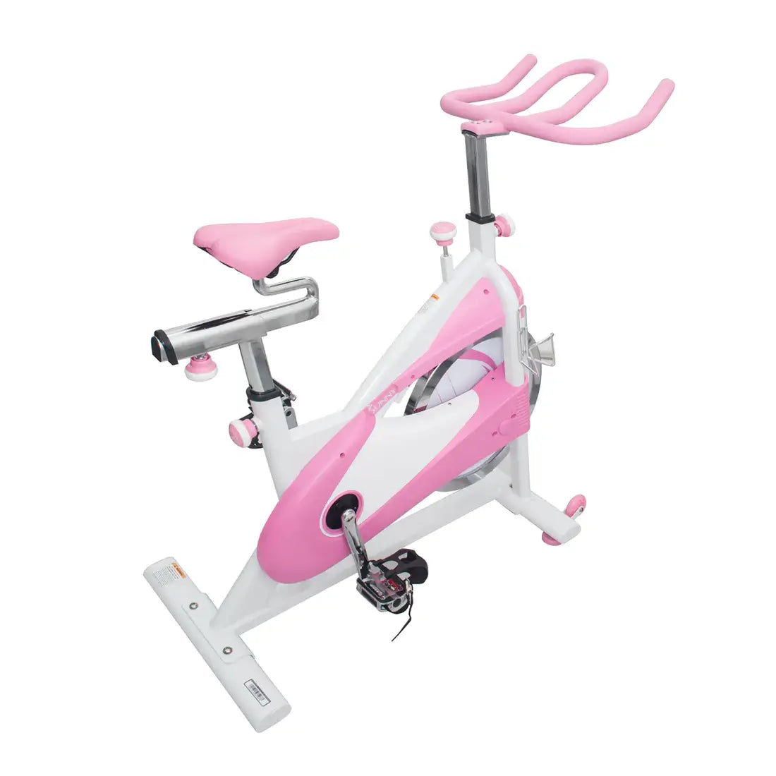 GP Pro Sun Pink Exercise Bike Belt Drive Premium Indoor Cycling Trainer - Lifetime warranty*