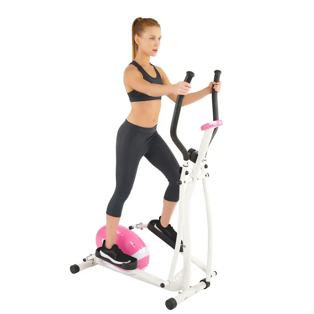 GP Pro Sun Pink Magnetic Elliptical Trainer Elliptical Machine- Lifetime warranty*