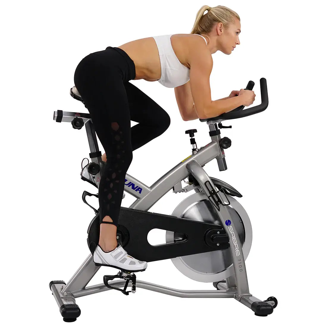 GP Pro Sun Sabre Cycle Exercise Bike - Magnetic Belt Drive Commercial Indoor Cycling Bike-Lifetime warranty*
