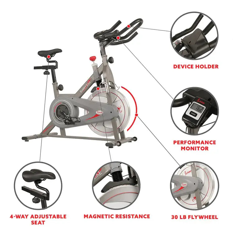 GP Pro Sun Synergy Exercise Bike Stationary Indoor Cycling - Lifetime warranty*