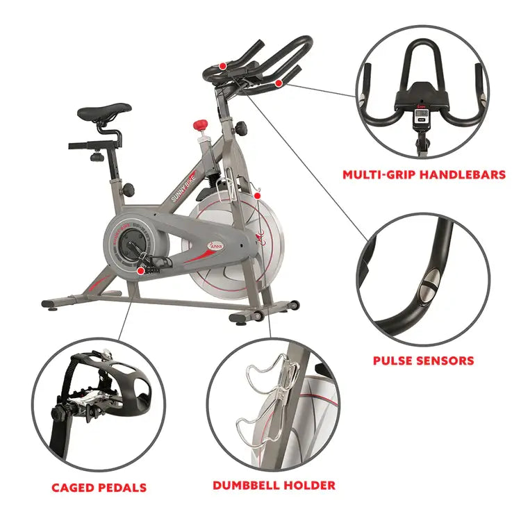 GP Pro Sun Synergy Exercise Bike Stationary Indoor Cycling - Lifetime warranty*