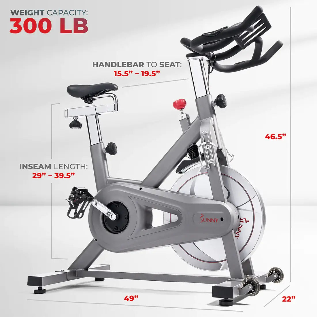 GP Pro Sun Synergy Pro Magnetic Indoor Cycling Bike - Lifetime warranty*