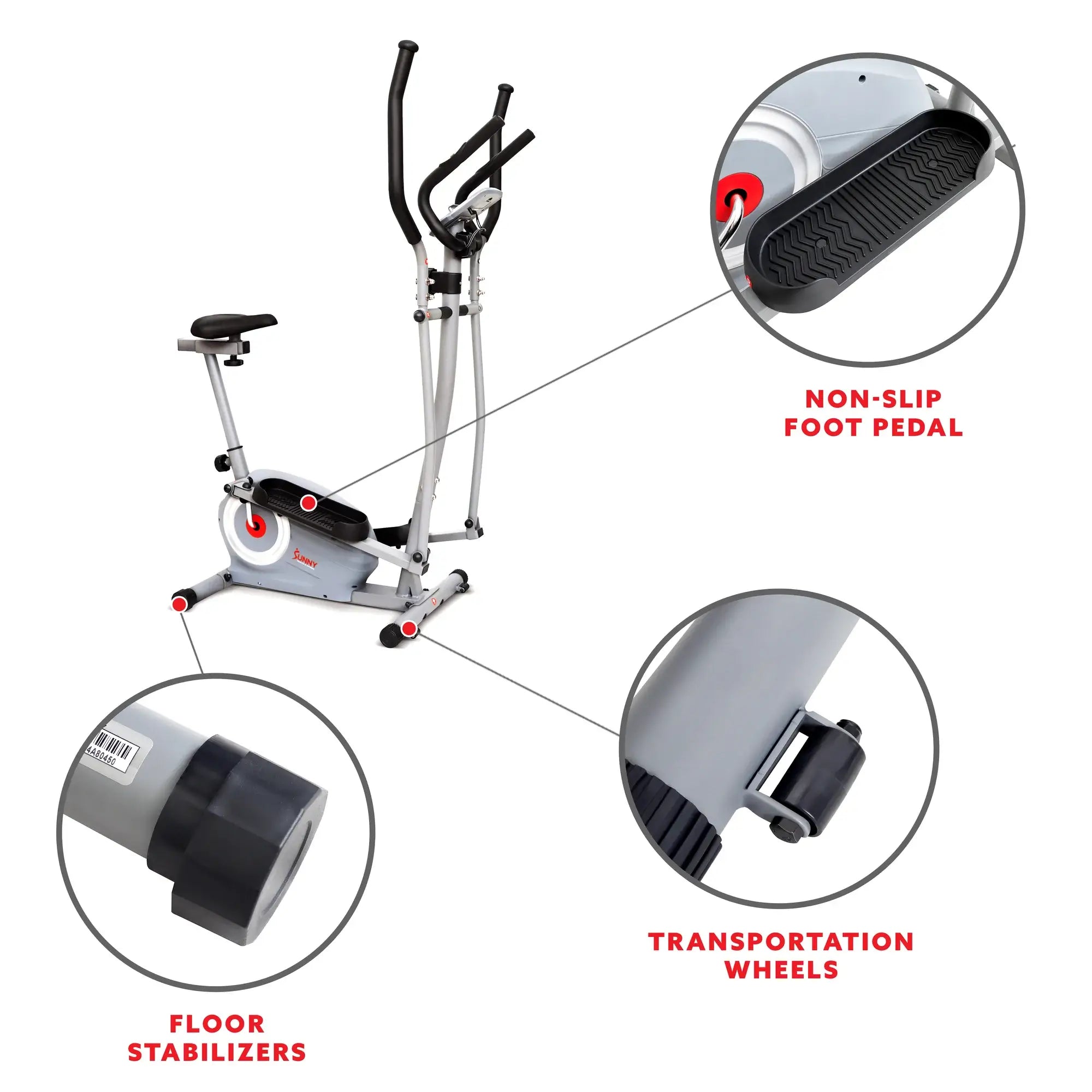 GP Pro Sun Essential Interactive Series Seated Elliptical- Lifetime warranty*