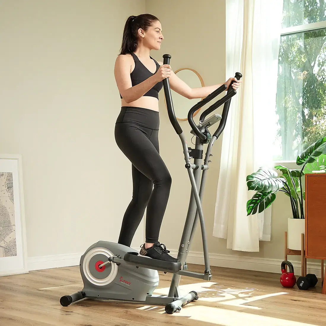GP Pro Sun Essentials Series Magnetic Smart Elliptical- Lifetime warranty*