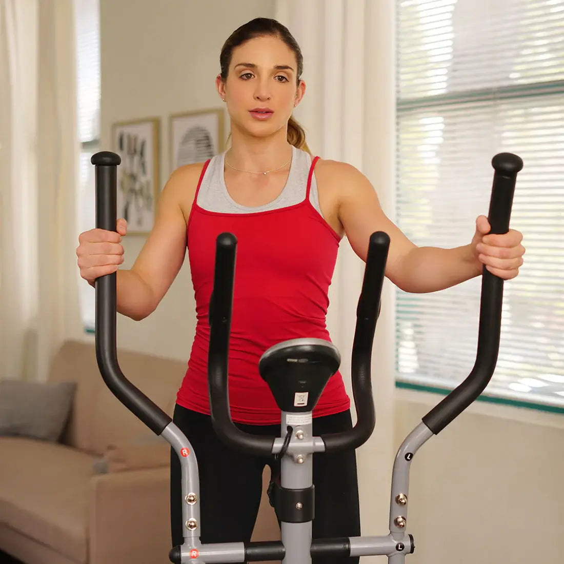 GP Pro Sun Elliptical Bike Magnetic Resistance Elliptical Machine Cross Trainer- Lifetime warranty*