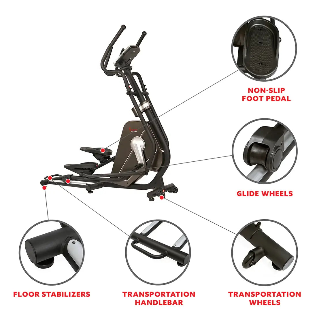 GP Pro Sun Circuit Zone Elliptical Trainer Machine- Lifetime warranty*