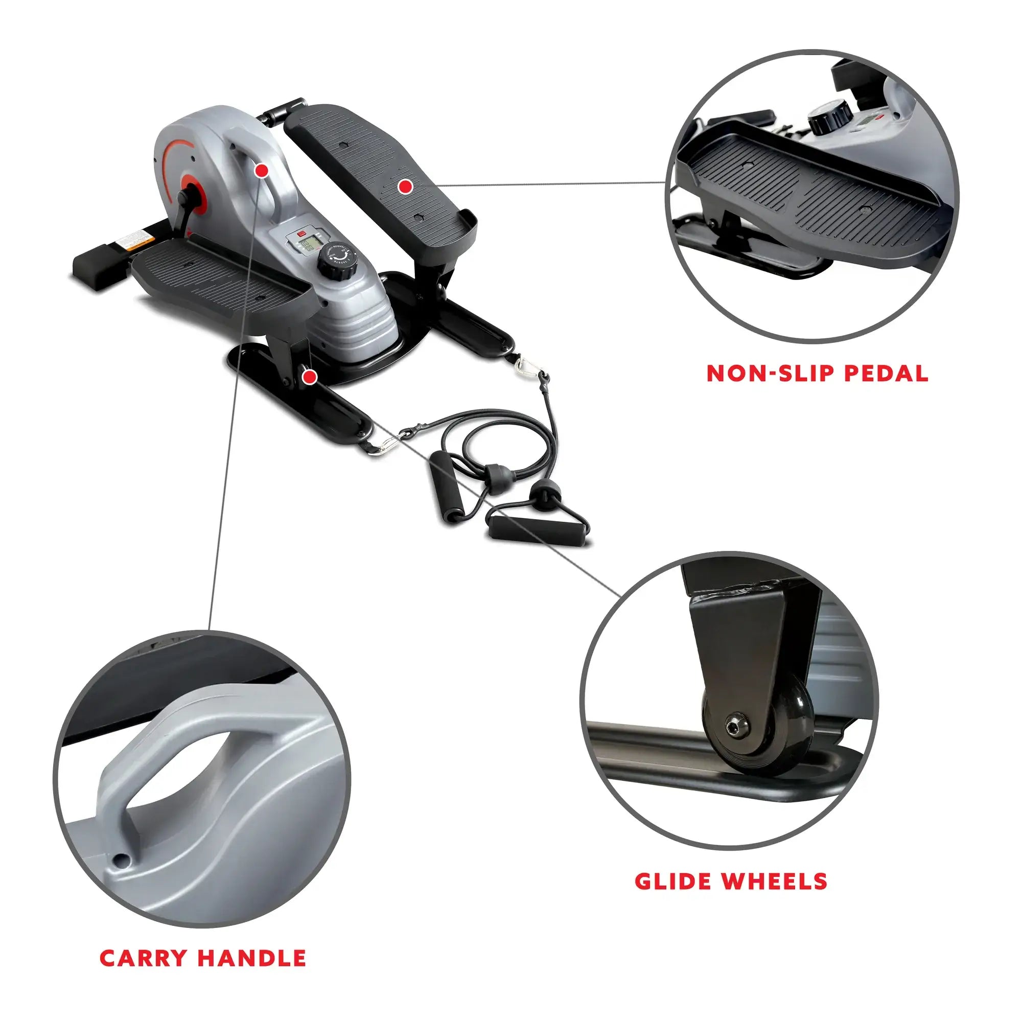 GP Pro Sun Portable Stand Up Elliptical- Lifetime warranty*