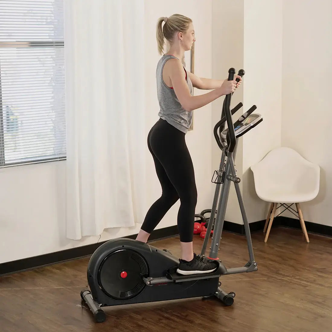 GP Pro Sun Magnetic Elliptical Machine Pre-Programmed Trainer- Lifetime warranty*