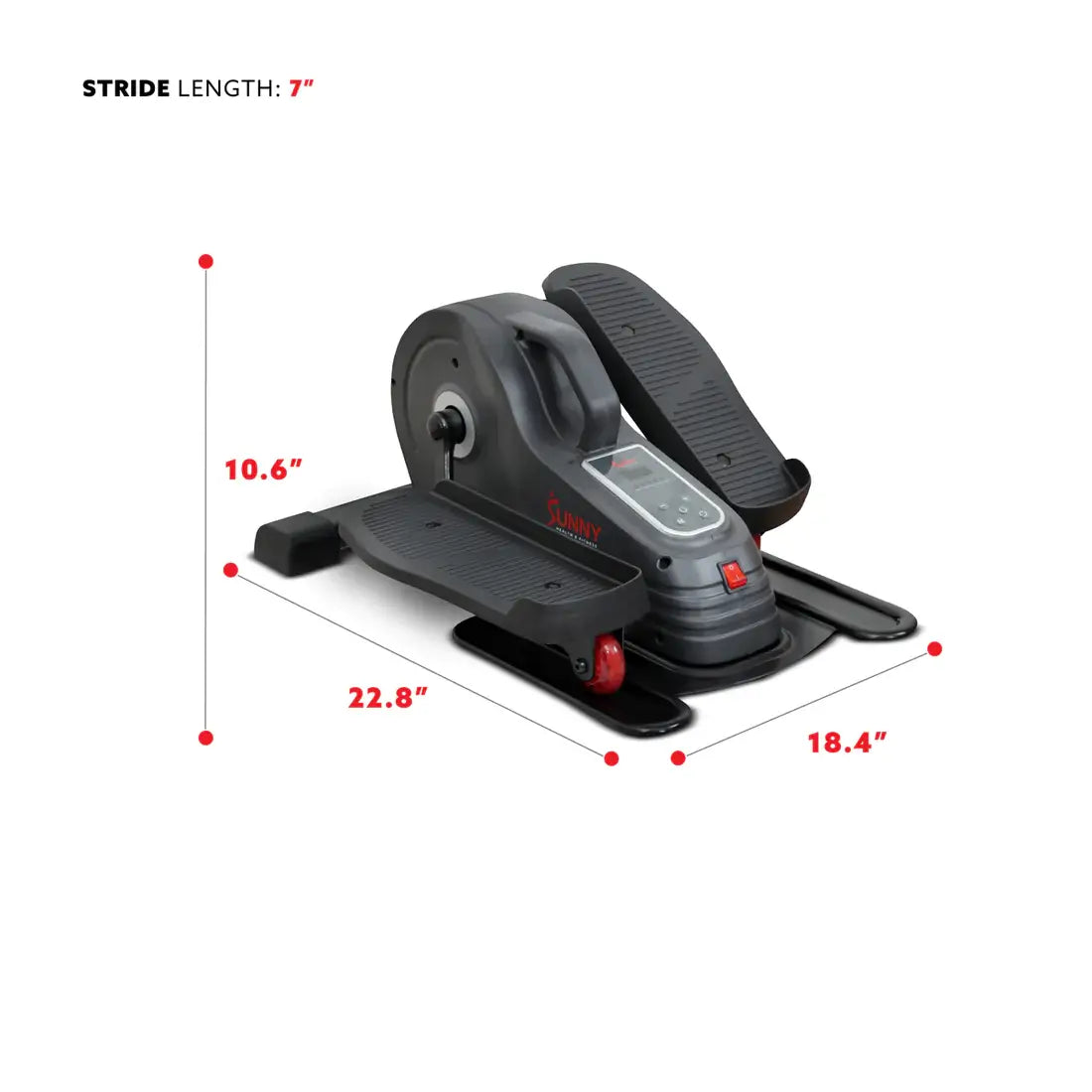 GP Pro Sun SitFit Electric Motorized Under Desk Elliptical- Lifetime warranty*