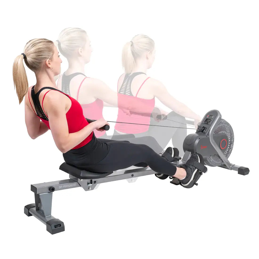 GP Pro Sun Fan Ergometer Rowing Machine Air Rower - Lifetime warranty*