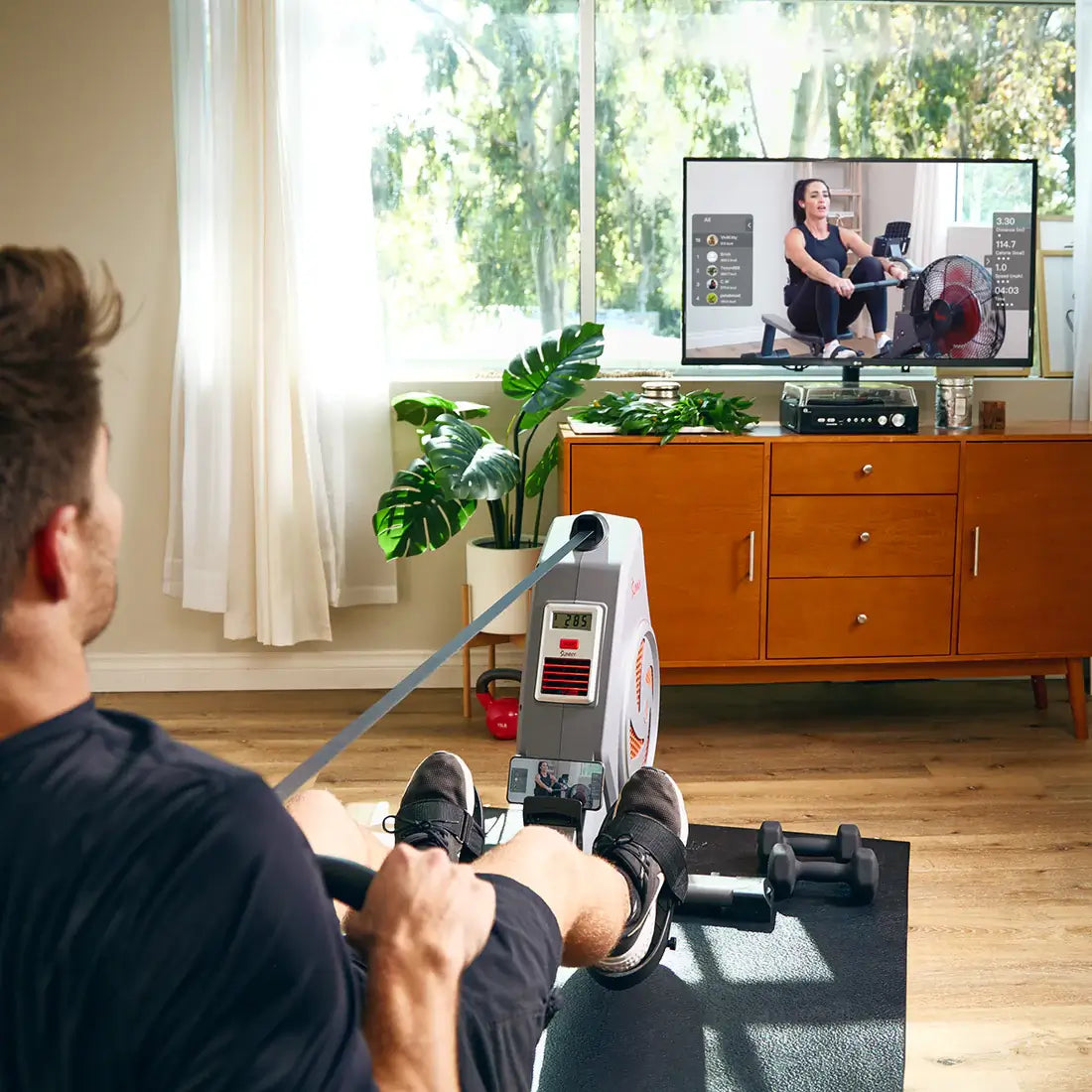 GP Pro Sun Dynamic Air Rowing Machine - Lifetime warranty*