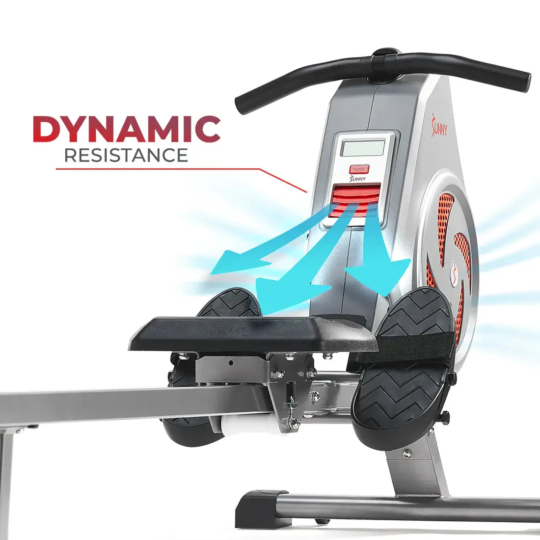 GP Pro Sun Dynamic Air Rowing Machine - Lifetime warranty*