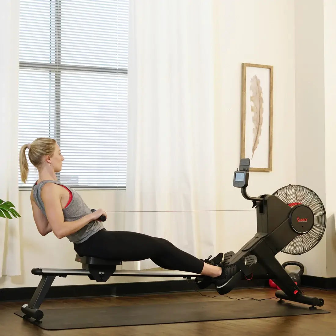 GP Pro Sun Carbon Premium Air Magnetic Rowing Machine - Lifetime warranty*