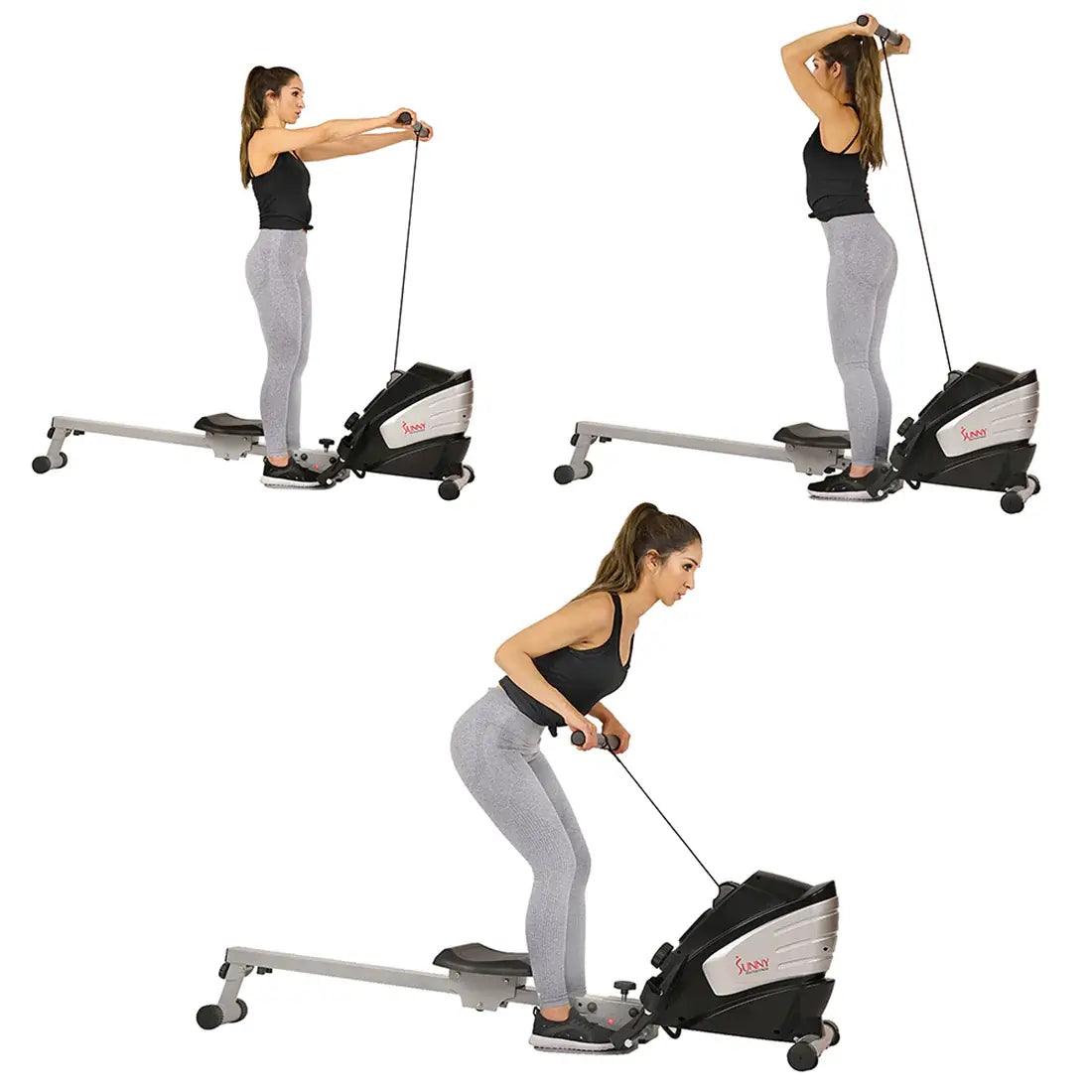 GP Pro Sun Dual Function Rowing Machine Multi-Rower - Lifetime warranty*