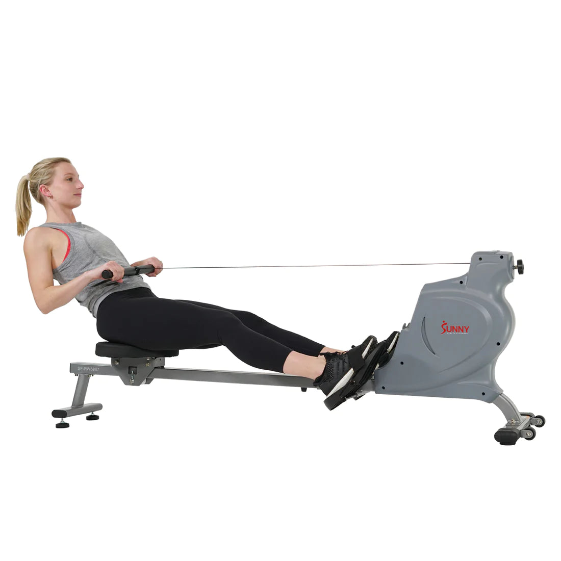 GP Pro Sun Space Saving Rowing Machine Magnetic Rower - Lifetime warranty*