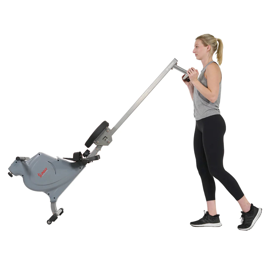 GP Pro Sun Space Saving Rowing Machine Magnetic Rower - Lifetime warranty*