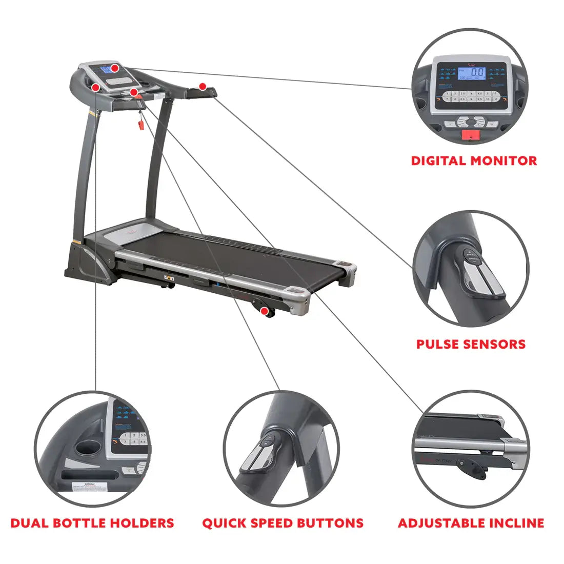 GP Pro Sun TX1000 2.5HP Folding Treadmill - New In Box Call 888-502-2348 - Exclusive Lifetime warranty*