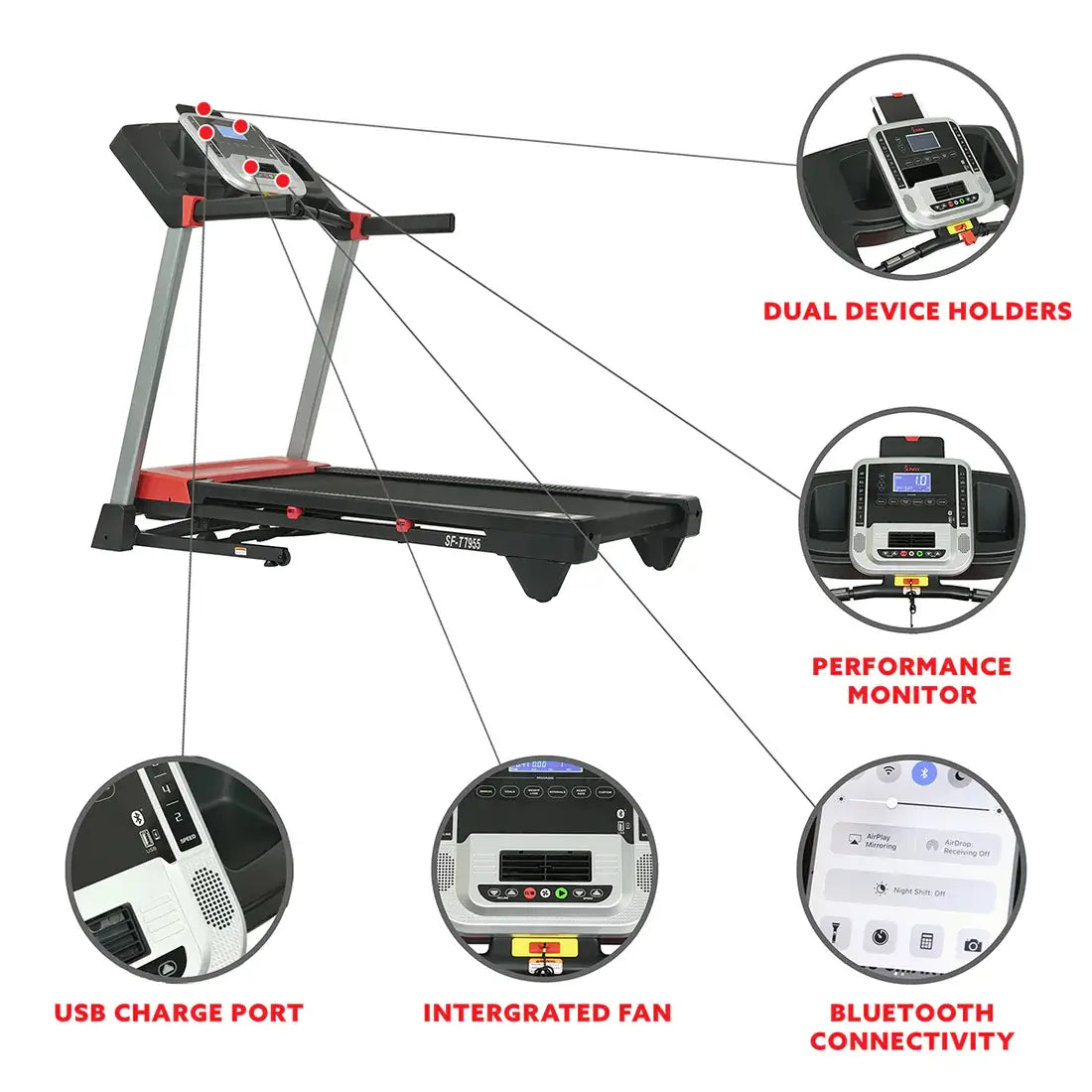 GP Pro Sun Evo-Fit Incline Treadmill- Lifetime warranty*