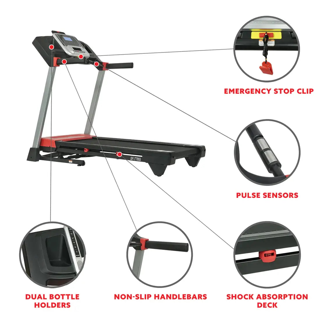 GP Pro Sun Evo-Fit Incline Treadmill- Lifetime warranty*