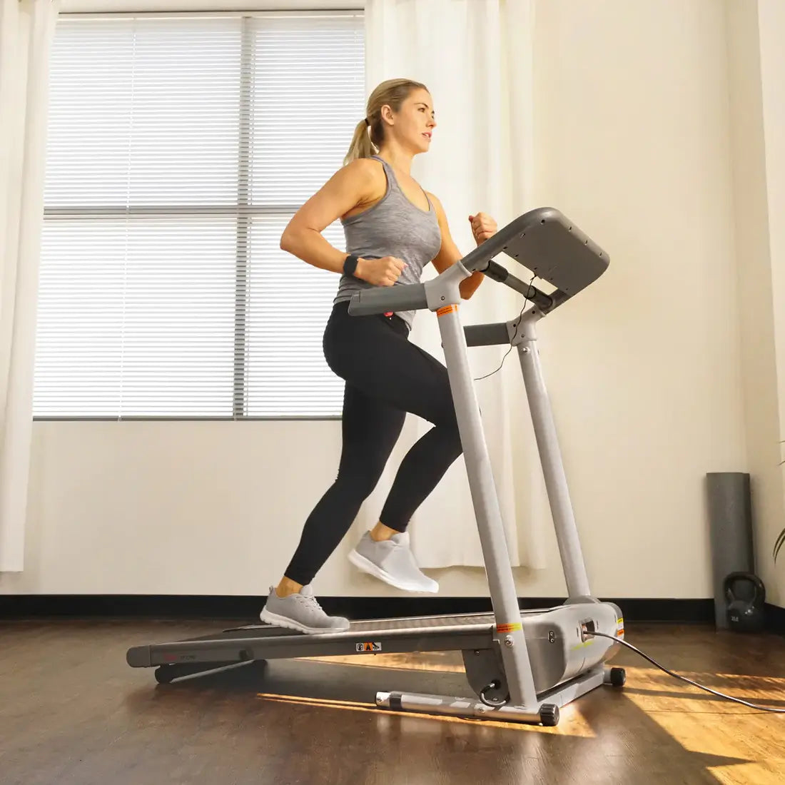 GP Pro Sun Foldable Walking Compact Treadmill - Lifetime warranty*