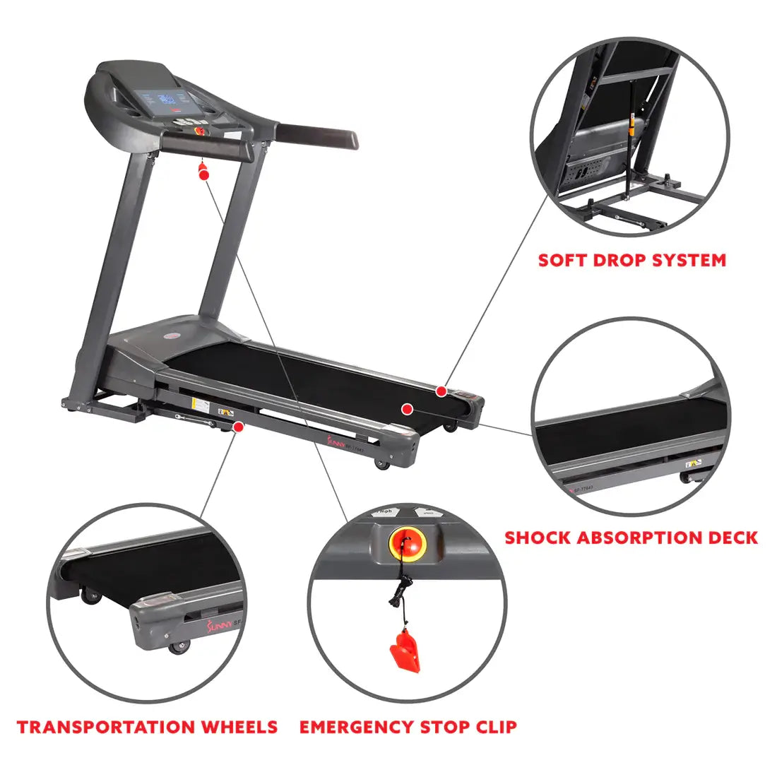 GP Pro Sun Heavy Duty Treadmill High Weight 350 LB Capacity for Walking- Lifetime warranty*