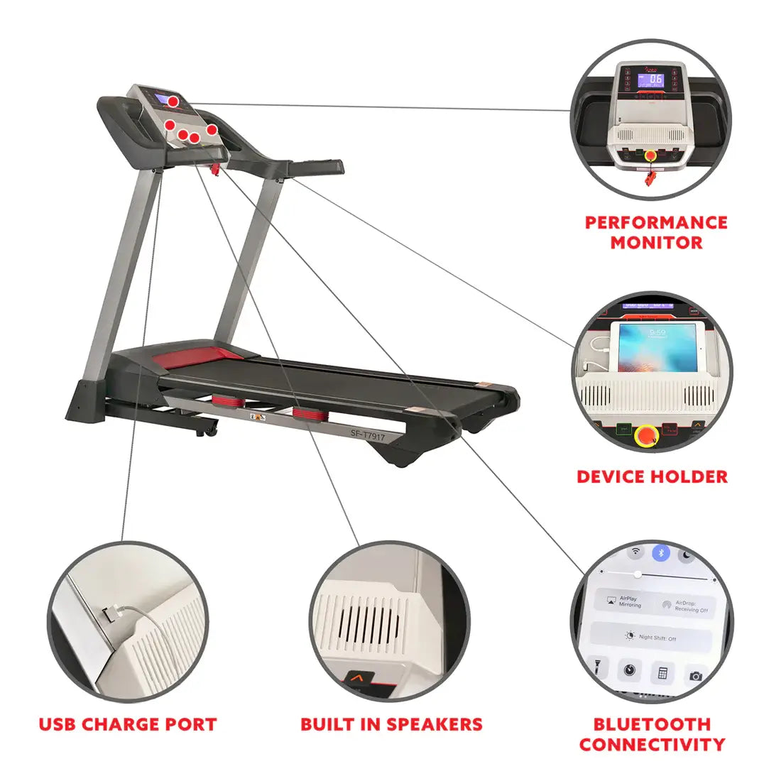GP Pro Sun Electric Folding Treadmill- Lifetime warranty*