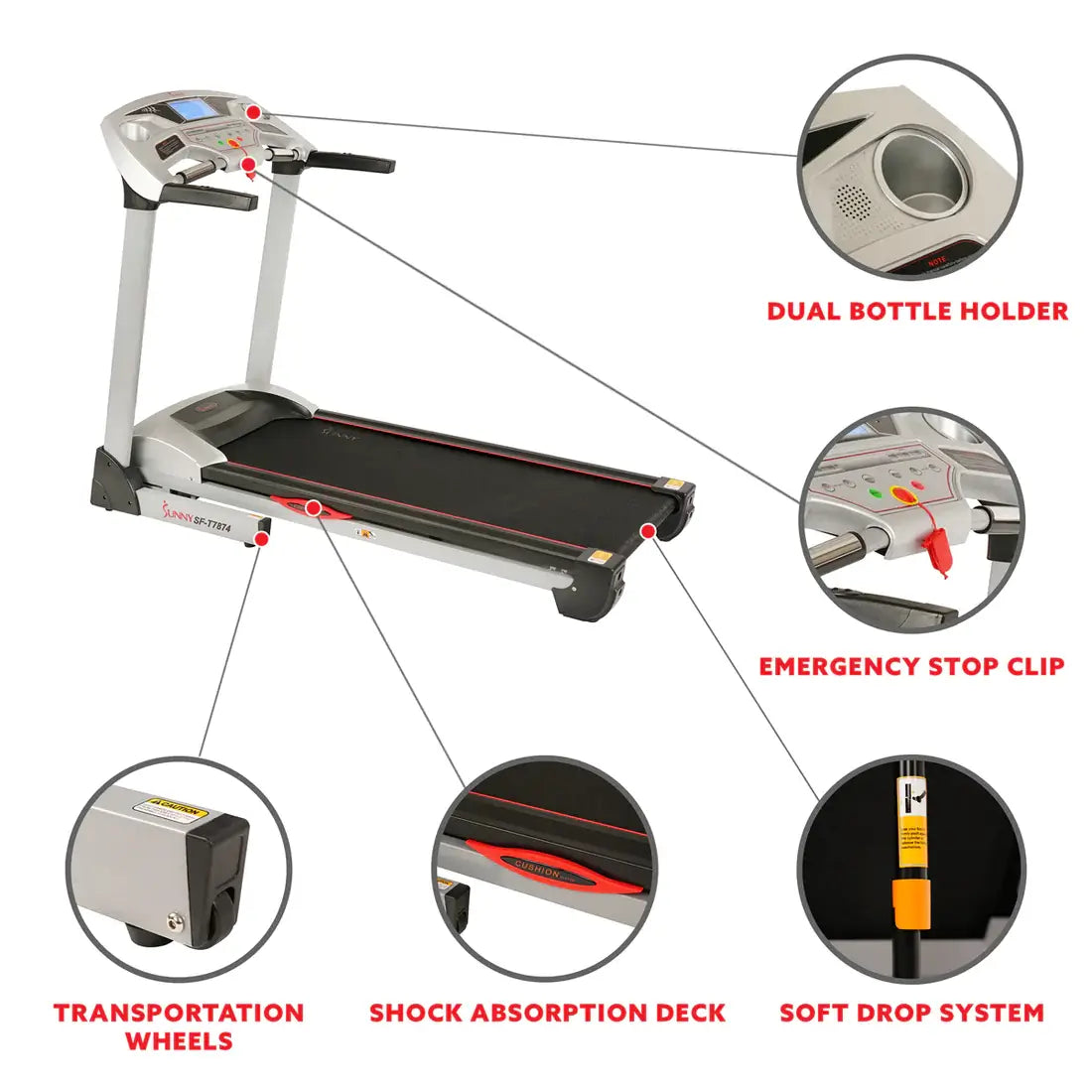GP Pro Sun High Performance Treadmill- Lifetime warranty*