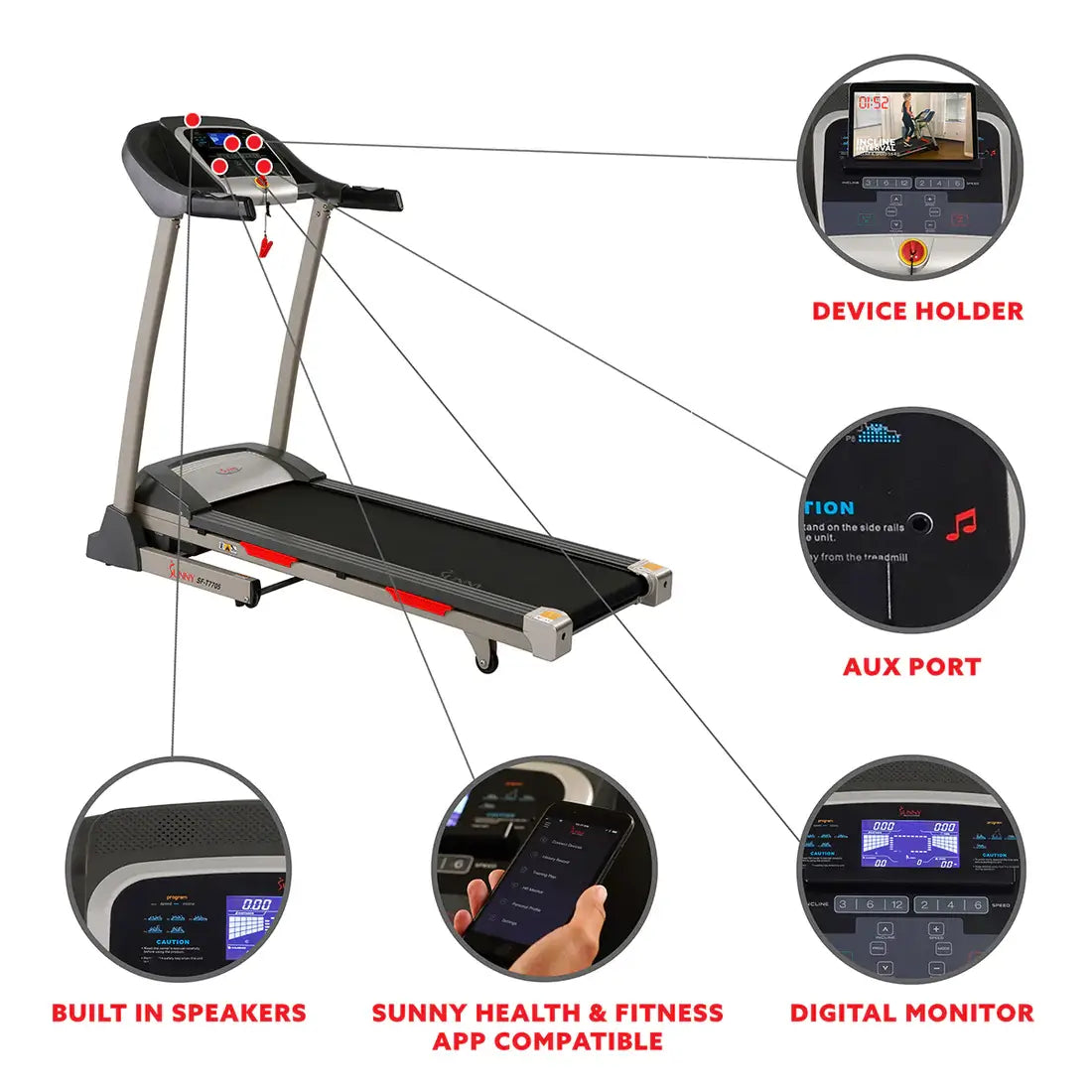 GP Pro Sun Portable Treadmill- Lifetime warranty*