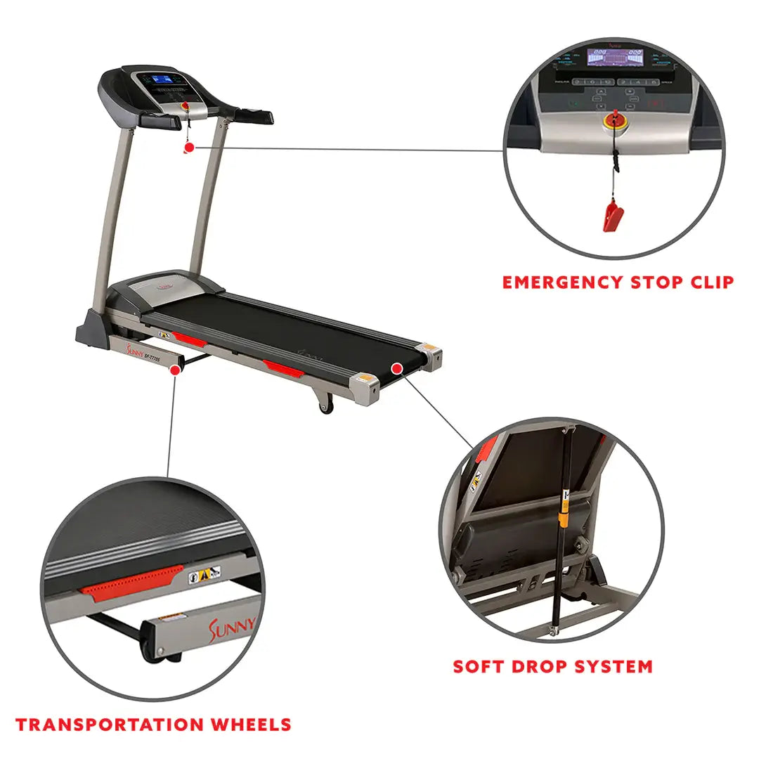 GP Pro Sun Portable Treadmill- Lifetime warranty*