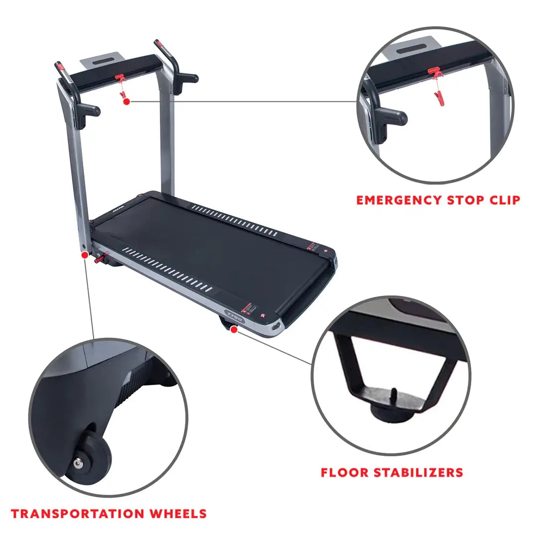 GP Pro Sun SpaceFlex Running Treadmill - Lifetime warranty*