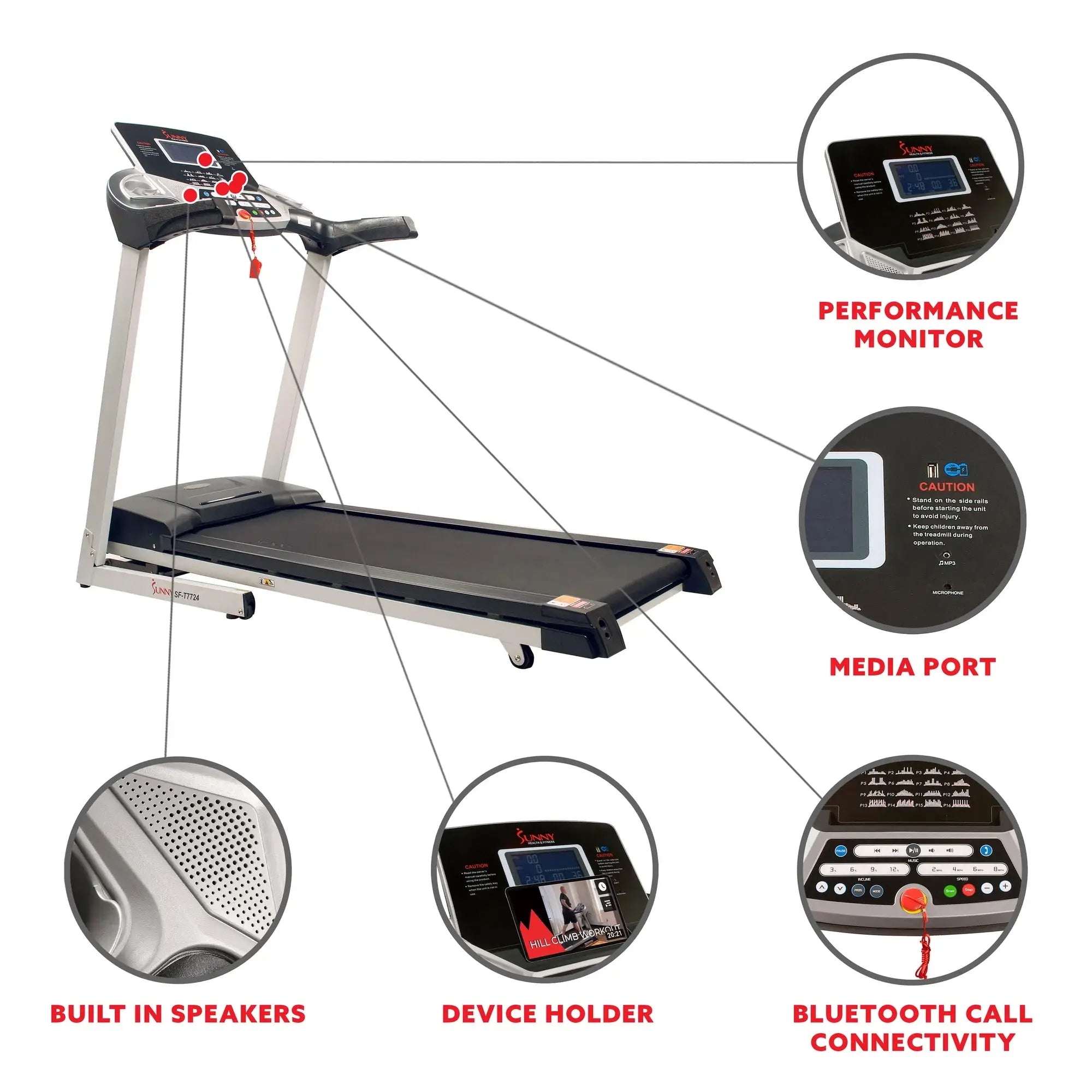 GP Pro Sun Energy Flex Motorized Treadmill- Lifetime warranty*