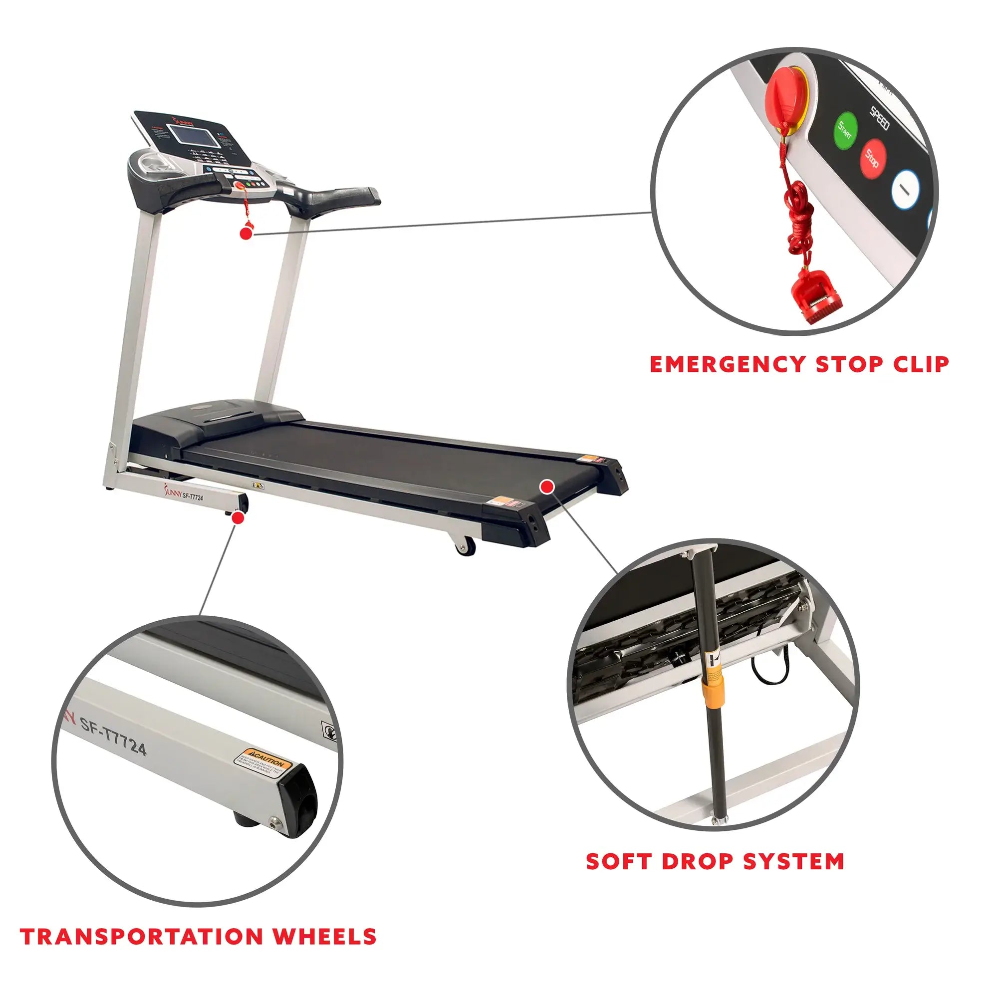 GP Pro Sun Energy Flex Motorized Treadmill- Lifetime warranty*