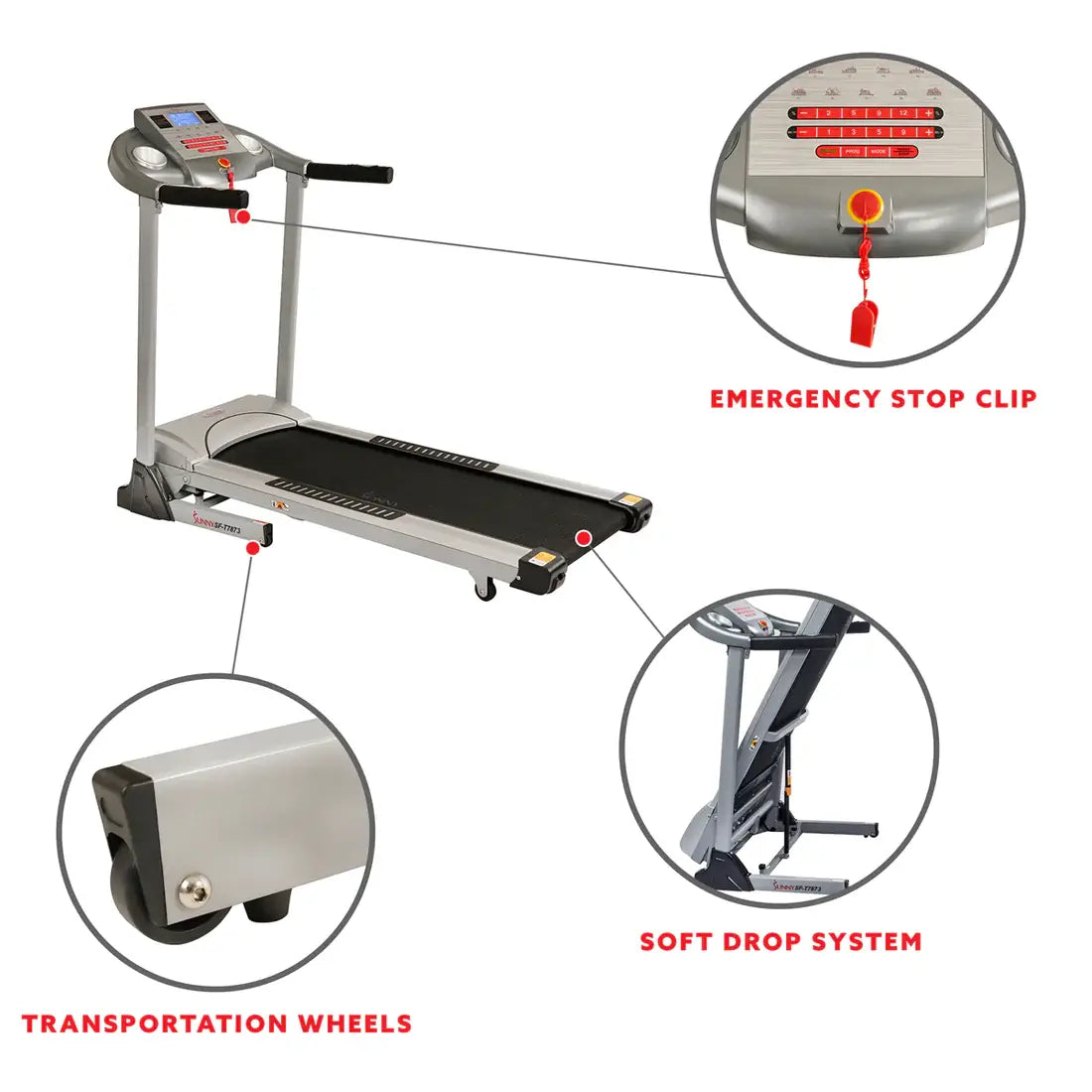 GP Pro Sun High Weight Limit Treadmill- Lifetime warranty*