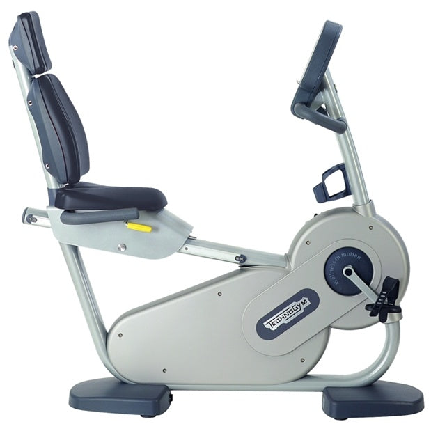 Technogym Excite 700e Recumbent Exercise Bike-Remanufactured w/TV