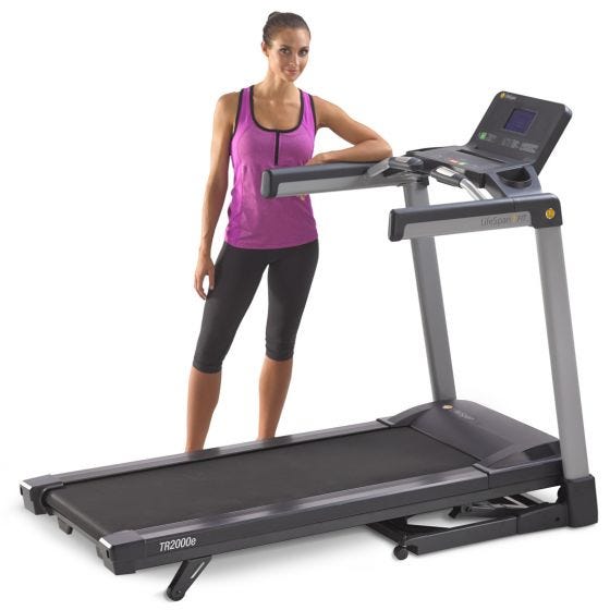 LifeSpan TR2000e Electric Folding Treadmill -New, Call 888-502-2348 Now For Lowest Pricing In the Nation