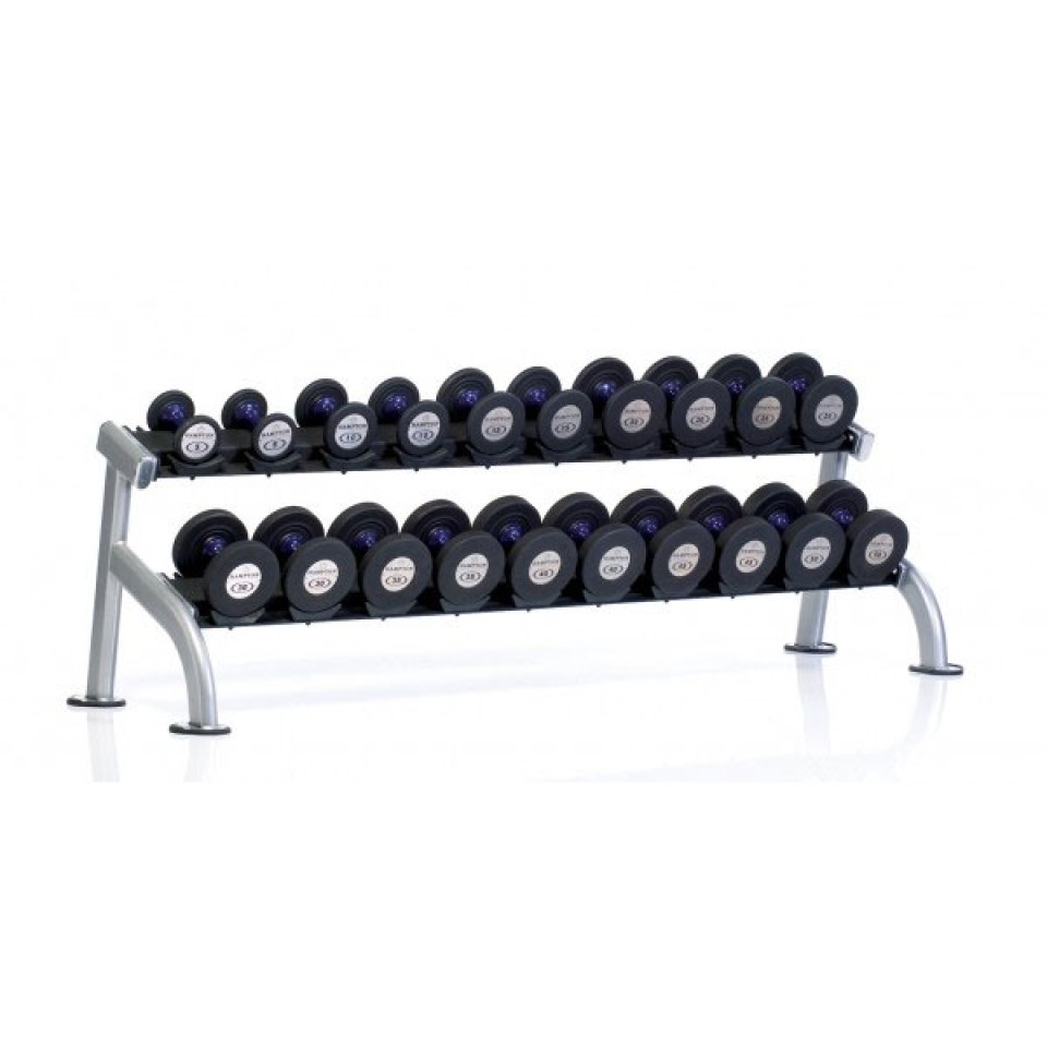 TuffStuff 2-Tier Saddle Dumbbell Rack